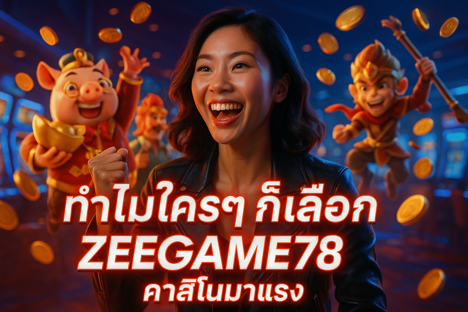 ทำไมใครๆ ก็เลือก ZEEGAME78 คาสิโนมาแรง