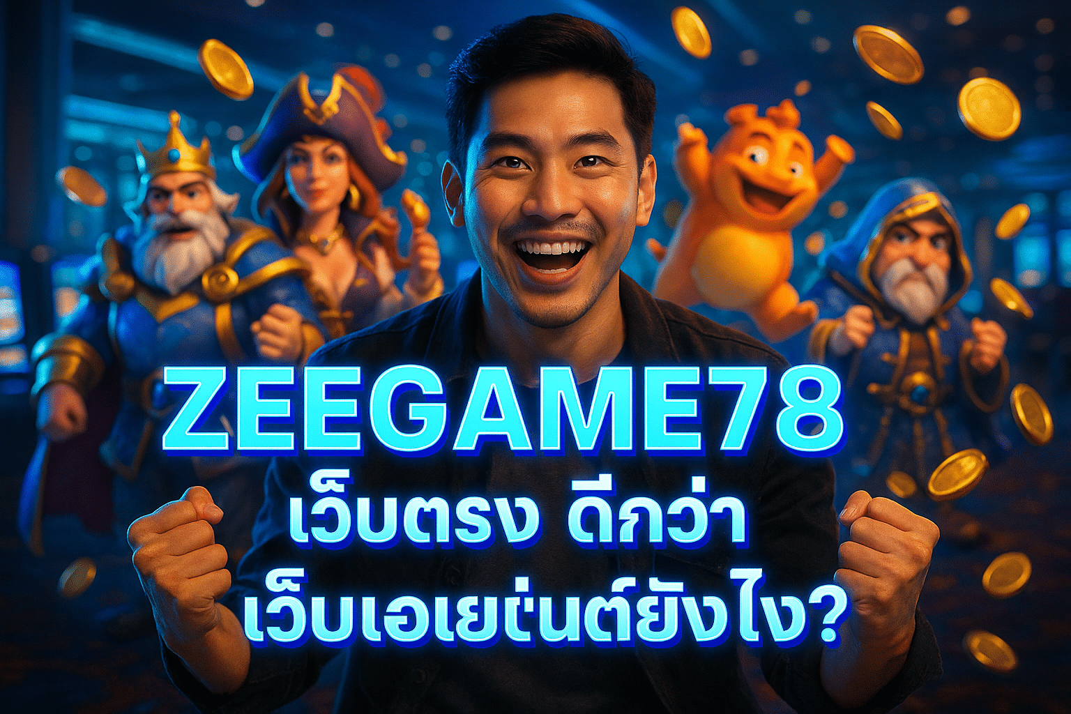 ZEEGAME78 เว็บตรง ดีกว่าเว็บเอเย่นต์ยังไง?