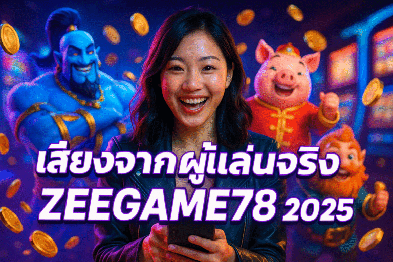 เสียงจากผู้เล่นจริง ZEEGAME78 ปี 2025