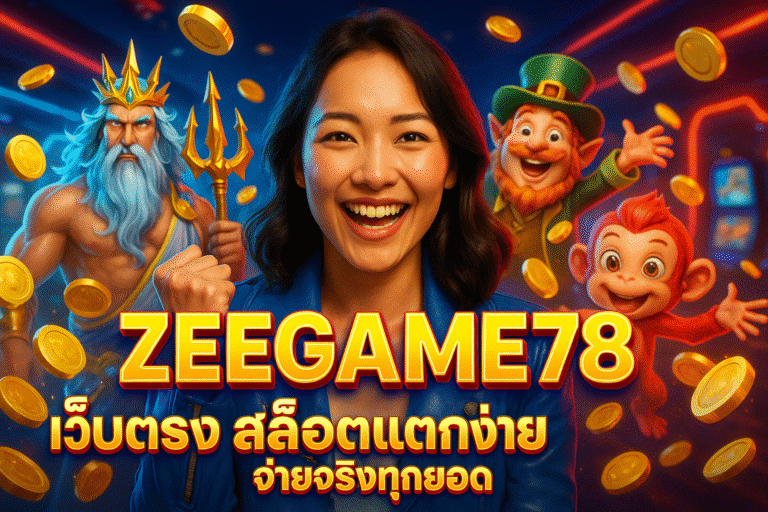 ZEEGAME78 เว็บตรงสล็อตแตกง่าย จ่ายจริงทุกยอด