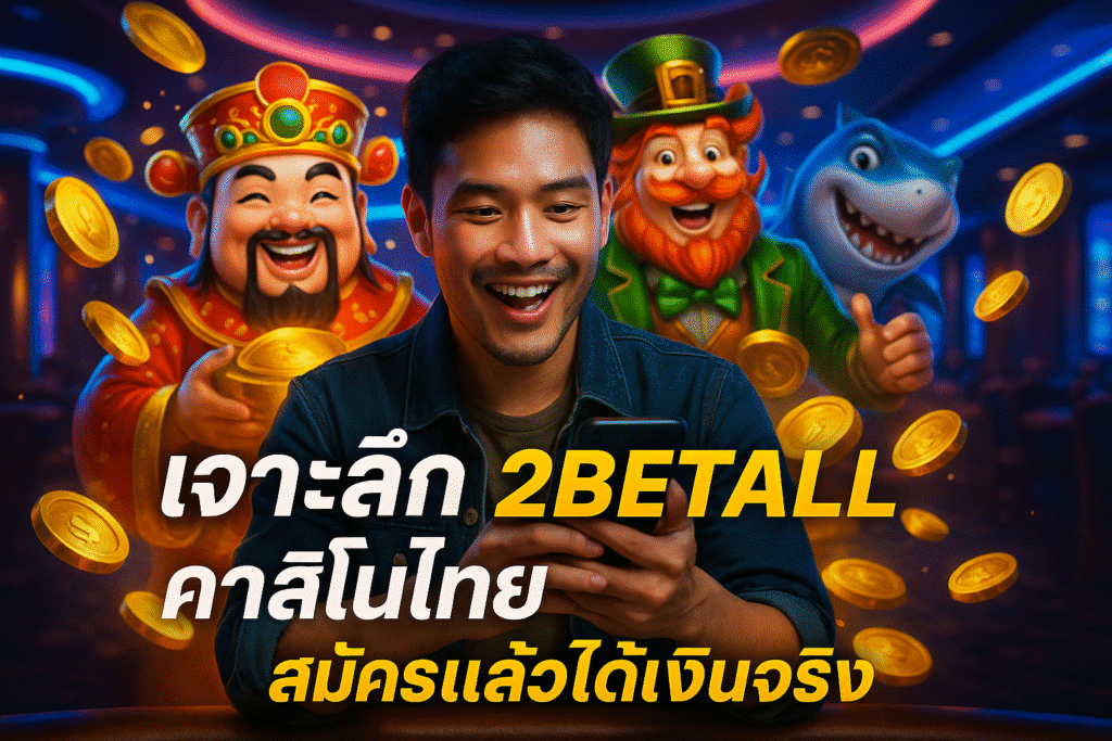 เจาะลึก 2BETALL คาสิโนไทย สมัครแล้วได้เงินจริง