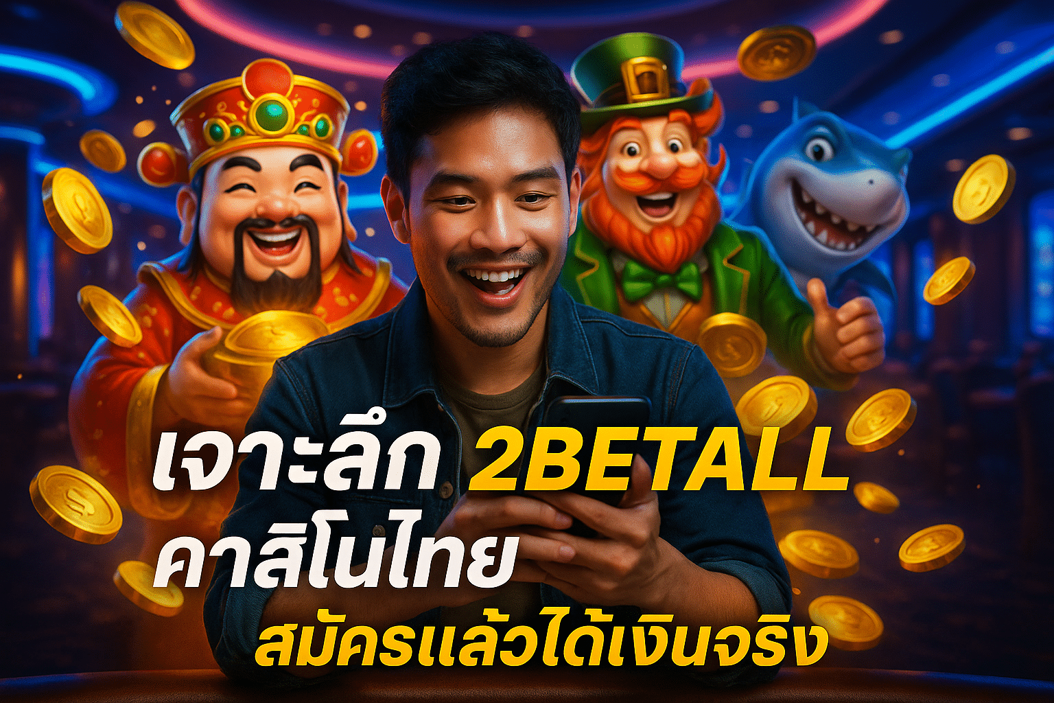 เจาะลึก 2BETALL คาสิโนไทย สมัครแล้วได้เงินจริง