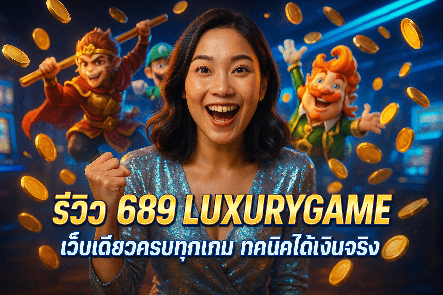 รีวิว 689 LUXURYGAME เว็บเดียวครบทุกเกม เทคนิคได้เงินจริง