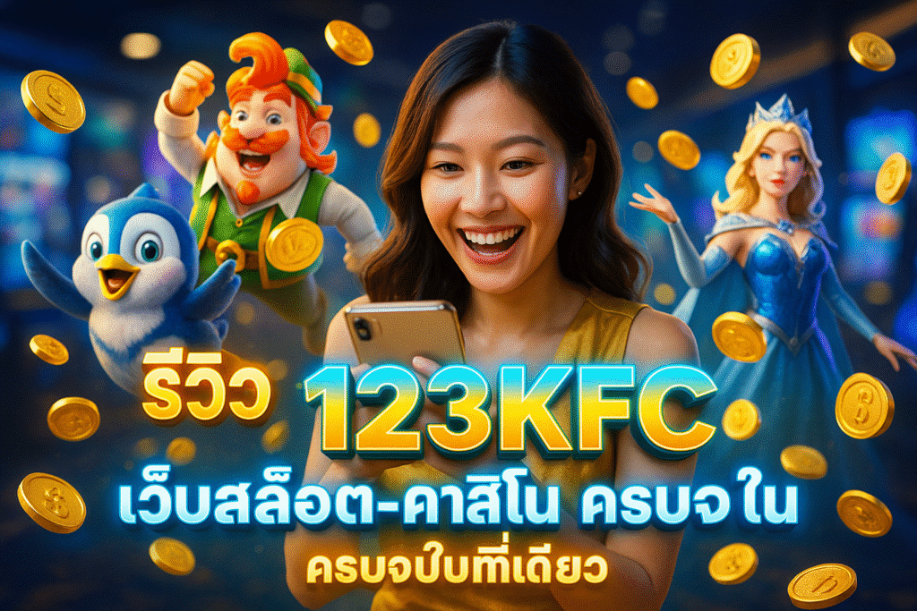 รีวิว 123KFC เว็บสล็อต-คาสิโน ครบจบในที่เดียว